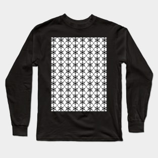 BLACK Star Pattern Long Sleeve T-Shirt